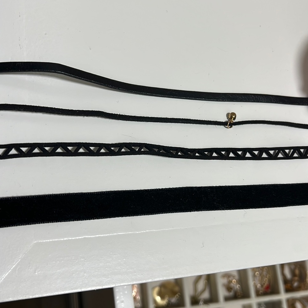 3/$15 Black Choker set